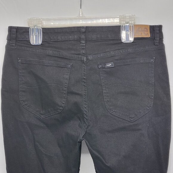 Lee Womens Jeans 14S Bootcut Premium Quality Smart Fit Black 35 X 29.5 - Picture 9 of 16